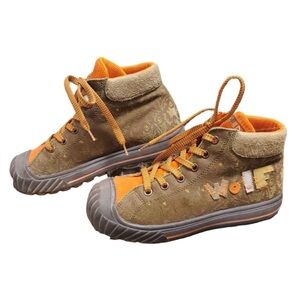 Oilily "Wolf" High Tops Kids Size 1 US